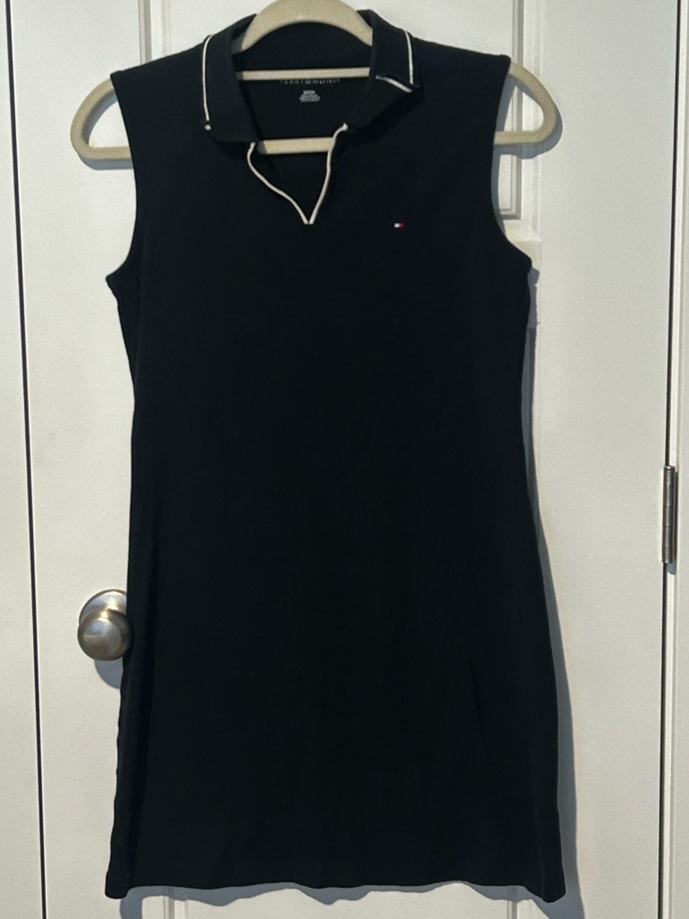 Tommy Hilfiger Sleeveless Polo Dress in Navy Small